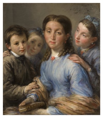 La famiglia Caccia da Giovanni Carnovali
